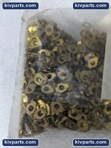 Cutler-Hammer 16-415 Brass Tab Lock Washer Terminal – actual item, photo 2 of 5