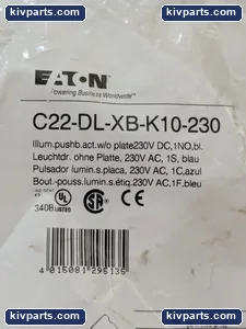 Eaton C22-DL-XB-K10-230 Push Button – actual item, photo 4 of 10