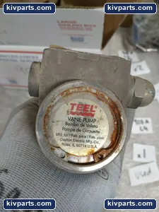 Teel Rotary Vane Pump Dayton Electric Mfg Industrial Fluid Transfer Plumbing USA – actual item, photo 3 of 3