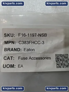 Eaton C383FHCC-3 Class CC Modular Fuse Holder – actual item, photo 2 of 10