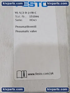 Festo VL-5/2-D-2-FR-C Pneumatic Valve – actual item, photo 2 of 5
