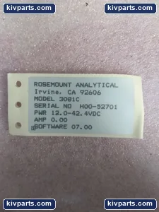 Rosemount 33437-00 Conductivity Transmitter – actual item, photo 2 of 9