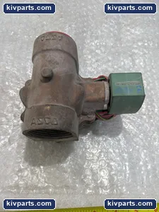 ASCO 8210G22 Red Hat II Brass Solenoid Valve – actual item, photo 4 of 6