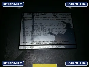 Giddings Lewis 502-03551-00R2 PiC900 Output Module – actual item, photo 2 of 2