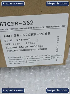 Fisher 67CFR-362 Air Pressure Regulator – actual item, photo 3 of 8