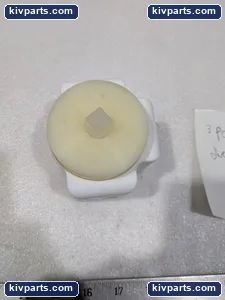 3 PORT FLOW DIVERTING INSERT ROTARY L PORT TEFFLON CHEMICAL FLOW CONTROL VALVE – actual item, photo 3 of 5