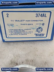 Thomas & Betts Aluminium Bullet Hub Connectors – actual item, photo 2 of 9