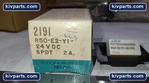 Potter & Brumfield 2191 R50-E2-YI-24VDC Relay – actual item, photo 3 of 4