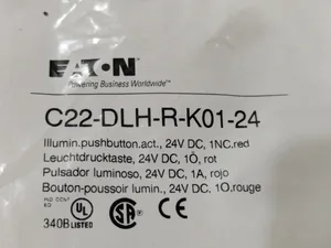 Eaton C22-DLH-R-K01-24 Pushbutton