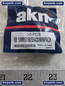 AKN RB13MMG100 SS420 Stainless Steel Bearing – actual item, photo 2 of 4