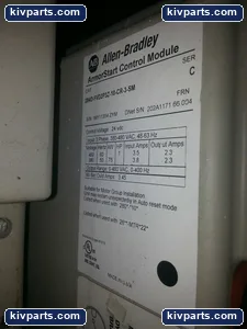 Allen-Bradley 284D-FVD2P3Z-10-CR-3-SM ArmorStart Control Module – actual item, photo 3 of 6