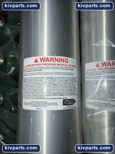 DOT-3AL2015 Aluminum Oxygen Cylinder – actual item, photo 2 of 9