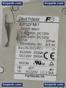 Fuji Electric CP32FM/2 Circuit Breaker – actual item, photo 4 of 7