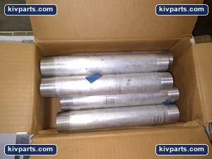 PITTISBURGH NIPPLE ... box of 6 .... 1 1/4" X 10" ALUMINIUM – actual item, photo 2 of 4