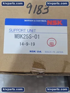 NSK WBK25S-01 Shielded Bearing – actual item, photo 2 of 5