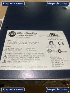 Allen-Bradley 1606-XLS480F Power Supply – actual item, photo 3 of 6
