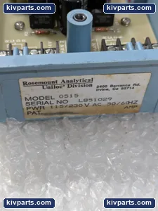 Rosemount Model 515 Power Supply Module – actual item, photo 6 of 7