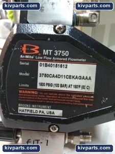 Brooks 3750CA4D11CEKAGAAA Flow Meter – actual item, photo 2 of 12