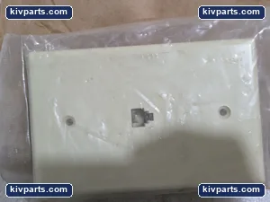 5/ORDER Wall Plate Modular Jack Cover – actual item, photo 3 of 5