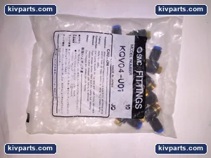 SMC KQV04-U01 Male Elbow One-Touch Fitting – actual item, photo 2 of 3