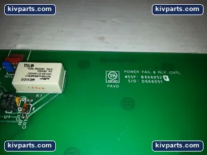 Varian B666052 Fail Relay Control Board PCB – actual item, photo 3 of 6