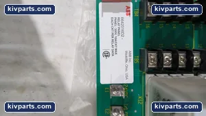 ABB 6642016D2 Relay Panel – actual item, photo 2 of 5