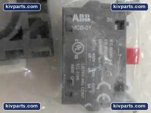 ABB MCBH-02 Block Holder with 2 NC Contacts – actual item, photo 6 of 7