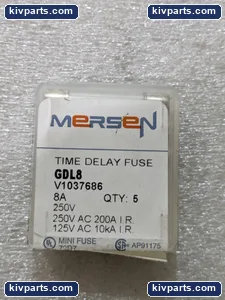 Mersen GDL8 Time-Delay Fuse – actual item, photo 2 of 6