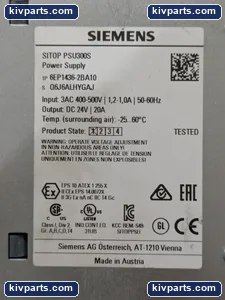 Siemens 6EP1436-2BA10 SITOP Power Supply – actual item, photo 4 of 9