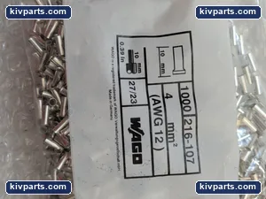WAGO 216-107 Ferrule – actual item, photo 4 of 5