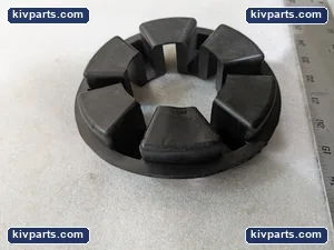 770 Flexible Coupling Sleeve Element 8 Jaw Black Rubber Insert Drive Industrial – actual item, photo 2 of 7