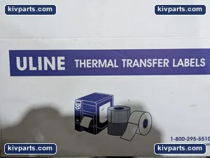 Uline S-6254 Roll White Blank Barcode PrinteR – actual item, photo 3 of 5