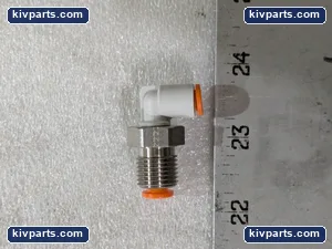 SMC 18001-04 Pneumatic Bulkhead Elbow Fitting – actual item, photo 5 of 7
