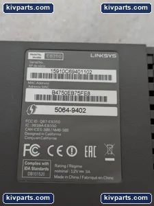 Linksys AC2400 Wifi Router – actual item, photo 7 of 8