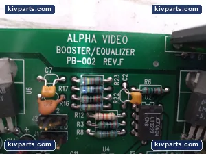 PB-002 BNC Audio Distribution Amp PCB – actual item, photo 2 of 3
