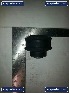 Rubber Roller Wheels 2.75in Diameter Metal Hub Lot of 4 Industrial Equipment – actual item, photo 3 of 7