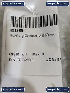 Allen-Bradley 595-A Contact Block Motor Starter – actual item, photo 2 of 9