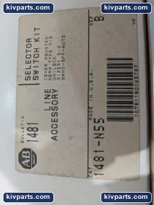Allen-Bradley 1481-N55 Selector Switch Kit Cover – actual item, photo 2 of 4