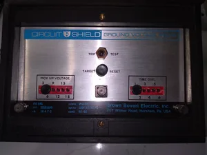 Brown 211E1165 Shield Ground Voltage Relay
