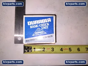 Durabla BSS 8005 Basic-Check Valve 1 in NPT Stainless Steel 1500 CWP Industrial – actual item, photo 4 of 6