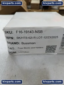 Bussmann BK/HTB-62I-R Panel Mount Fuse Holder – actual item, photo 3 of 4