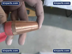 Tweco 25CT-50 Coarse Thread Copper MIG Nozzle – actual item, photo 3 of 6