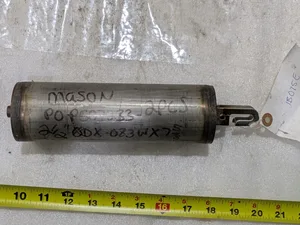 STEEL TUBE CYLINDER WELDMENT 2-1/2IN OD 0.083IN WALL 7-5/8IN LONG HANGER BRACKET