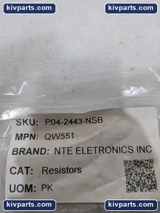 NTE QW551 Eletronics INC Resistor – actual item, photo 2 of 7