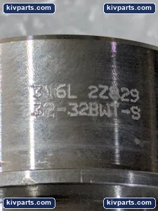 32-32BWT-S Hose Barb Butt Weld Fitting – actual item, photo 2 of 5