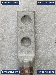 Burndy YAZ2C2TC516E2 Copper Compression Lug – actual item, photo 7 of 8