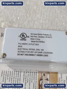 General Electric Wiring Kit Polymeric Outlet – actual item, photo 2 of 4