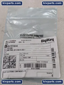 Cliff Electronic 4654-FCR7350G-ND Panel – actual item, photo 2 of 5
