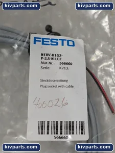 Festo NEBV-H1G2-P-2.5-N-LE2 566660 Valve Plug Socket – actual item, photo 2 of 6