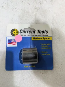 Current Tools 1554P Medium Spacer Hydraulic Knockout Punch Set Electrician Tool